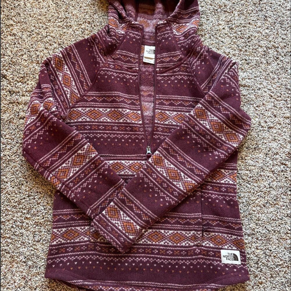 RARE NWOT North Face 1/4 zip
